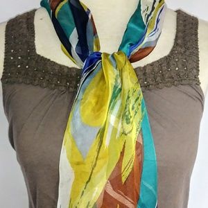💛 Sheer Long Scarf #hundredsofscarves